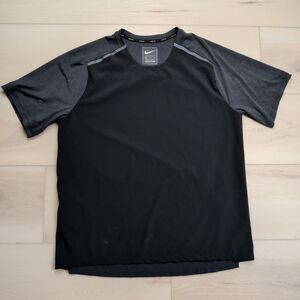 Nike Tech Pack Black Running Shirt Mens XL Reflective Stretch BV5713-010